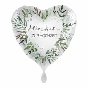 amscan Folienballon Alles Liebe Zur Hochzeit 43cm