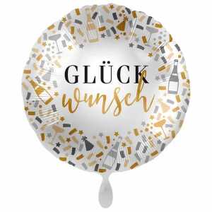 amscan Folienballon Glückwunsch 43cm