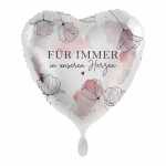 amscan Folienballon Für immer in unseren Herzen