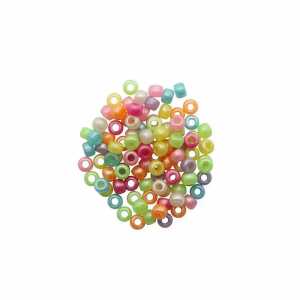GLOREX Kunststoff-Perlen Pastell