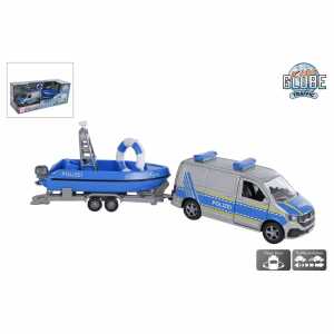 Volkswagen Polizei mit Rettungsboot KidsGlobe