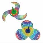 FUN UNLIMITED Spinning Top Rainbow sortiert