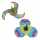 FUN UNLIMITED Spinning Top Rainbow sortiert