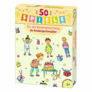 Spielesammlung 50 Spiele für den Kindergeburtstag im Kindergartenalter