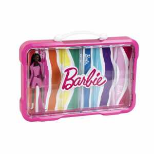 Barbie Sammelkoffer für 6 Puppen leuchtendes Logo