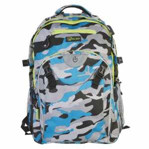 Rucksack Generation Z Camouflage blue