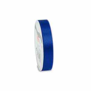 PRÄSENT Satinband auf der Rolle royalblau 15mmx5m