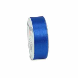 PRÄSENT Satinband auf der Rolle royalblau 25mmx5m
