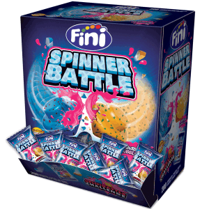 Kaugummis Bubble Gum Spinner Battle 200 Stück