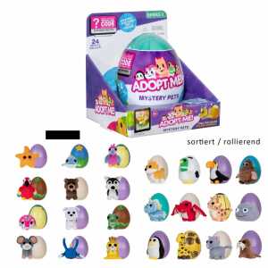 Überraschungsei Adopt me Mystery Surprise Ei klein 5cm 24fach sortiert