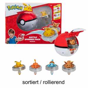 Plüsch Pokémon Battle Spinner sortiert