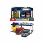 Dickie TOYS Rescue Station mit 2 Fahrzeugen 31x22x16cm