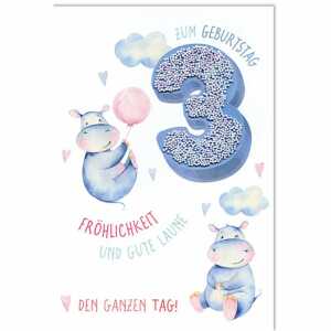 Kurt Eulzer Zahlenkarte 3 Jahr