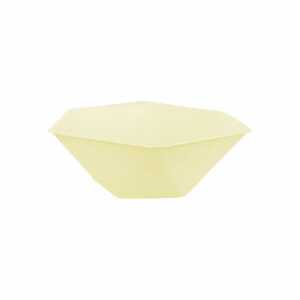amscan Schüsseln hexagonal gelb 15,8x13,7cm 6 Stück