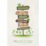 Kurt Eulzer Glückwunschkarte Zum Ruhestand Pfeile