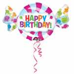 amscan Folienballon SuperShape Sweet Shop 101x60cm