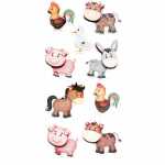 RÖSSLER Sticker Landtiere 4014970466014