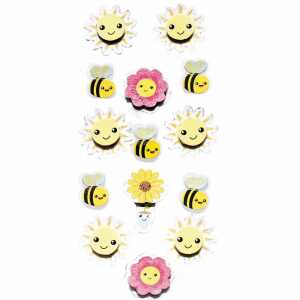 RÖSSLER Sticker Fröhliche Blumen
