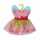 Puppenkleid Prinzessin Lillifee mit pinker Schleife 28-35cm