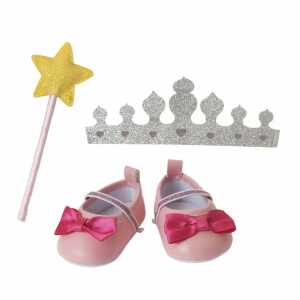 Puppen-Accessoires Prinzessin Lillifee Ballerinas Glitzerkrone 30-34cm