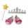 Puppen-Accessoires Prinzessin Lillifee Ballerinas Glitzerkrone 30-34cm