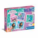 Kinderspiel Gabbys Dollhouse Memo Kompakt mit 48 Karten
