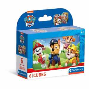Würfelpuzzle PAW PATROL 6 Teile