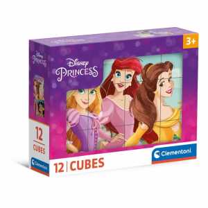 Würfelpuzzle Disney Princess 12 Teile