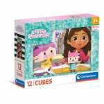 Würfelpuzzle GABBYS DOLLHOUSE 12 Teile