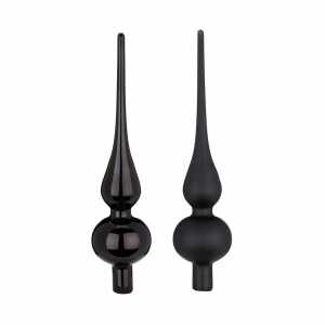 Spitze Ebony Black schwarz 26cm