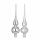 Spitze Frosty Silver silber 26cm