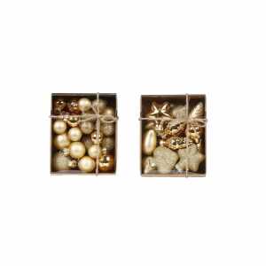 Weihnachtsbaumschmuck Inkagold 2fach sortiert