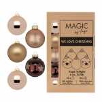 Weihnachtskugeln Elegant Lounge 6cm 30 Stück