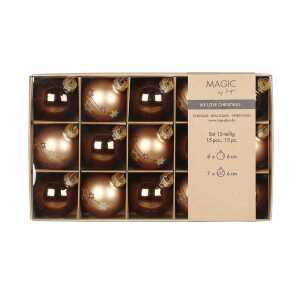 Weihnachtskugeln Elegant Lounge 15 Stück