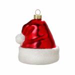 Weihnachtsbaumschmuck Santas Mütze rot 8,5cm