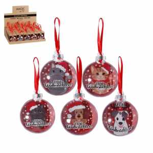 Weihnachtsbaumschmuck Christmas Taler in Geschenkbox 7cm