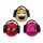 Weihnachtskugel Christmas-Kugeln Groovy 3fach sortiert