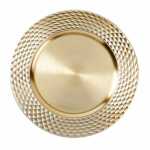 Deko-Teller Raute gold Ø33cm 4061752186394