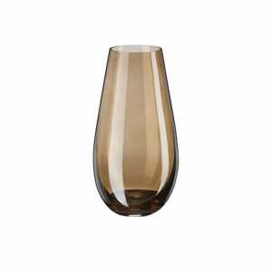 Vase Glas hellbraun 24,5cm 4061752163647