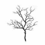 Deko-Zweig schwarz 75cm 4061752162985