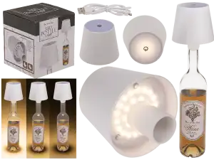 OOTB LED Flaschenleuchte weiß 3 Modi (an/aus/dimmbar)