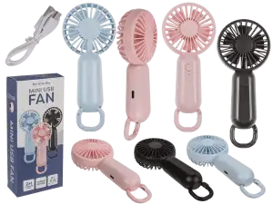 OOTB Mini-USB-Ventilator ca. 6 x 15 cm 3 Farb. sort.