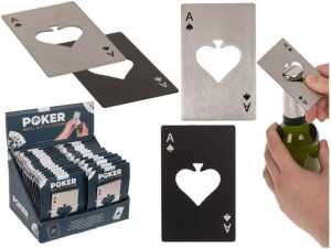 OOTB Metall-Flaschenöffner Poker