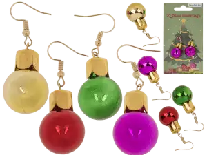 OOTB Ohrringe Weihnachtskugeln