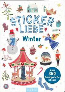 arsEdition Stickerbuch Winter mit 350 Stickern