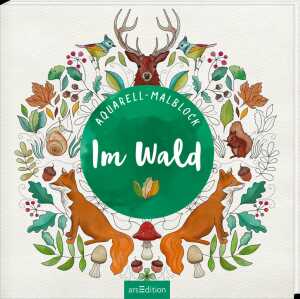 arsEdition Aquarell Malblock Im Wald
