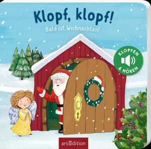 arsEdition Kinderbuch Klopf, klopf! Bald ist Weihnachten! mit Sound