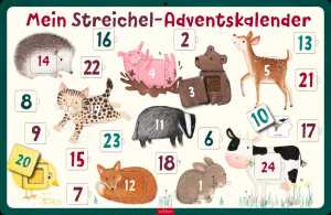 arsEdition Adventskalender Mein Streichel-Adventskalender