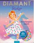 arsEdition Stickerbuch Diamantsticker Anziehpuppen Ballett