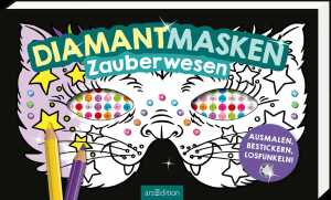 arsEdition Malblock Diamantmasken Zauberwesen